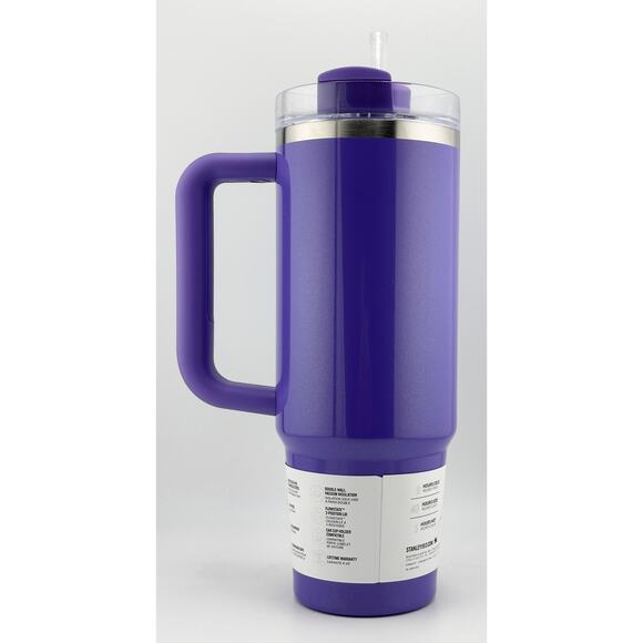 UNRELEASED Stanley Quencher H2.0 FlowState Tumbler 30oz, DAHLIA SHIMMER - Picture 2 of 5